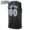 Dres Minnesota Timberwolves Prilagođeni Nike 2025-26 Classic Edition Crno Swingman - Dječji